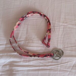 Vera Bradley Breakaway Lanyard Blush Pink